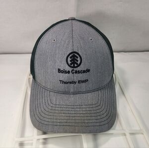 Boise Cascade Thorsby  EWP Beams Trucker Hat Gray One Size Richardson